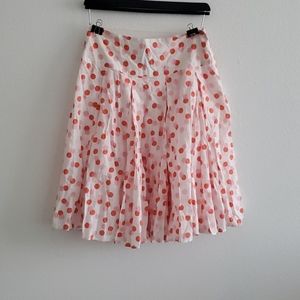 Pink Polka Dot Skirt